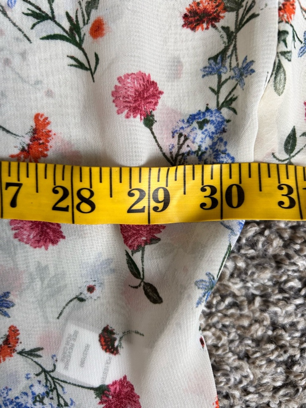 EST. 1946 Plus Size Floral Sheer Romantic Prairie Cardigan 18/20W - Picture 5 of 7